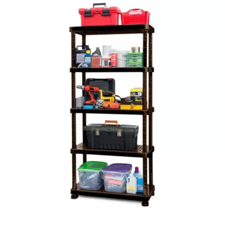 MQ Super Strong 5-Tier Modular Shelving Unit Freestanding Shelving Units