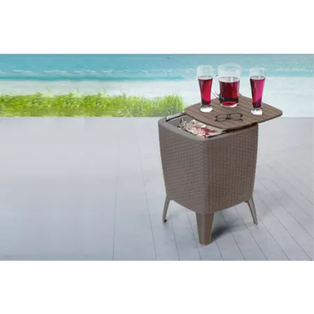 MQ refrigerated table espresso Patio Coolers