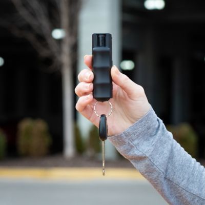 Image showing  Pepper Spray with Finger Grip & Key Ring