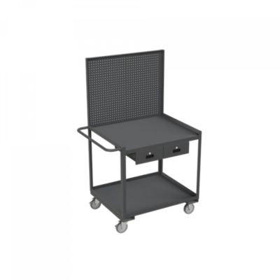 Durham MFG Stock Cart, RSC-3036-2-PB-2DR-95