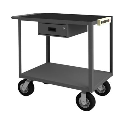 Durham MFG Instrument Cart, RSIC-2436-2-8PN-95
