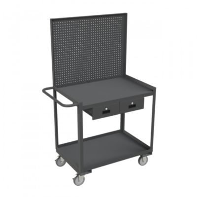 Durham MFG Stock Cart, RSC-2436-2-PB-2DR-95