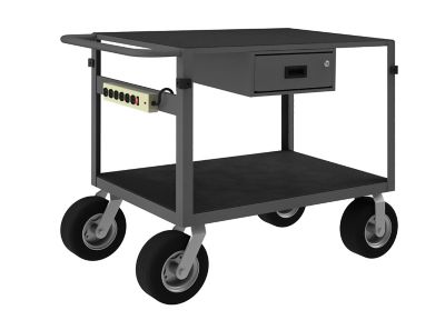 Durham MFG Instrument Cart, IC24361DRPS10PN95