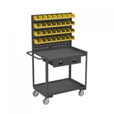 Durham MFG Stock Cart, RSC-2436-2-LP-2DR-32B-