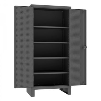 Image showing 1 th Durham MFG Pegboard Cabinet, HDCP243678-4S95