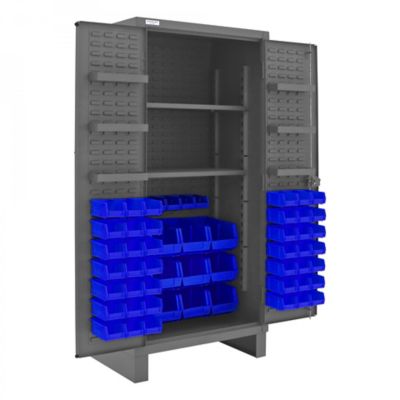 Durham MFG Cabinet with Bins and Shelves, HDC36-60-2S6D5295