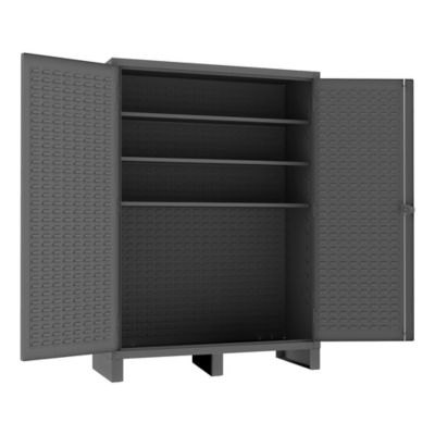 Durham MFG Cabinet with Bins and Shelves, HDC36-60-2S6D95