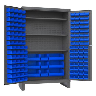 Durham MFG Cabinet with Bins and Shelves, JC-137-3S-5295