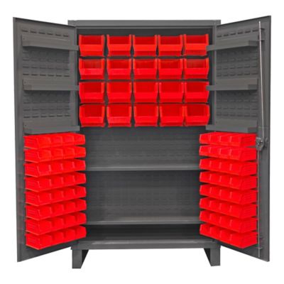 Durham MFG Cabinet with Bins and Shelves, HDC48-84-2S6D1795