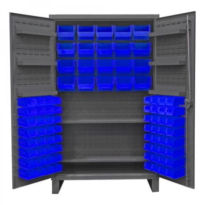 Durham MFG Cabinet with Bins and Shelves, HDC48-84-2S6D5295
