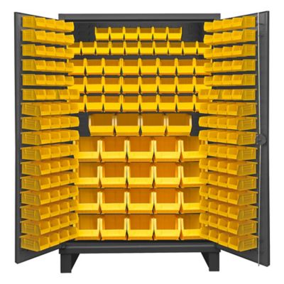 Durham MFG Cabinet with Bins, HDC48-192-95