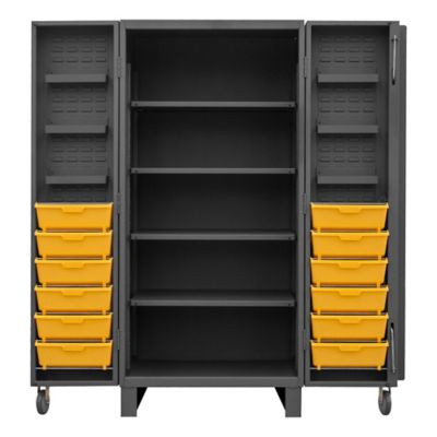 Durham MFG Cabinet with Shelves, HDC36-DC12TB4S95