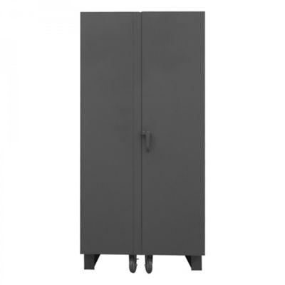 Durham MFG Cabinet with Bins and Shelves, HDJ36-12DC24TB4S95