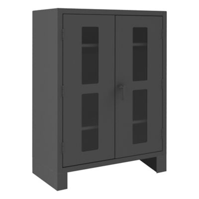 Durham MFG Cabinet, Clearview Doors, HDCC244866-3S95