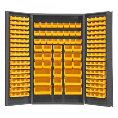 Durham MFG Cabinet with Bins, SJC-BDLP-192-95