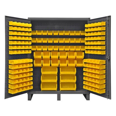 Durham MFG Cabinet with Bins, HDC60-198-95
