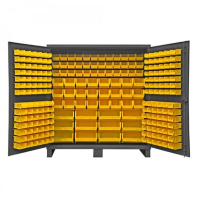 Durham MFG Cabinet with Bins, HDC72-240-95