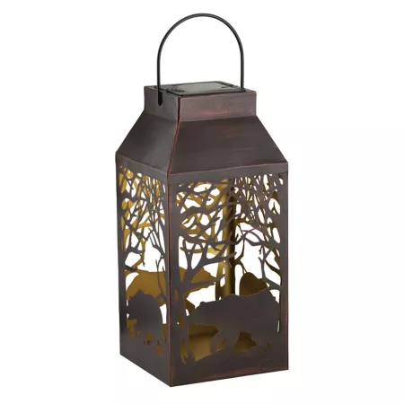 Regal Art & Gift Bear Square Shade Solar Lantern Lanterns