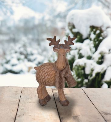 Image showing  Woodland Moose Standing Decor, Medium