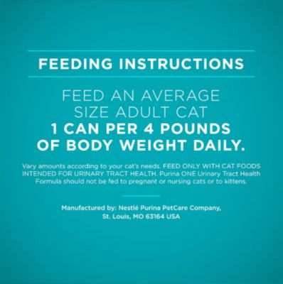 Image showing 10 th Purina ONE Urinary Tract Health, Natural Pate Wet Cat Food, Urinary Tract Health Beef & Liver Recipe, 3 oz. Pull-Top Can