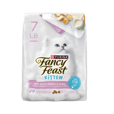 Image showing  Kitten Savory Chicken and Turkey Recipe Dry Cat Food