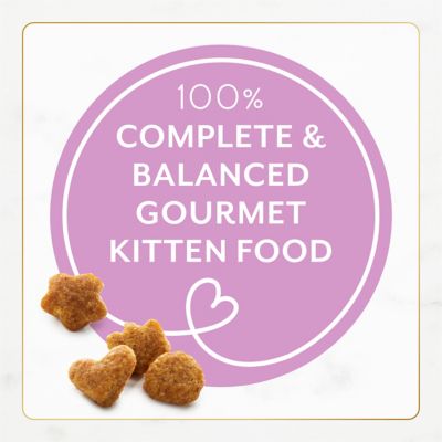 Image showing 7 th Purina Fancy Feast Kitten Savory Chicken and Turkey Recipe Dry Cat Food