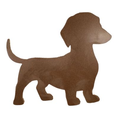 Image showing  Rustic Farmhouse 24 in. Dachshund Cutout Reclaimed Wood Silhouette