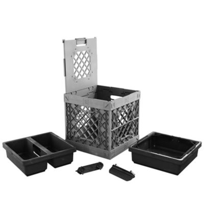 UbeCube Tradesman Double Utility Kit, 210002-UTK-GY-BK