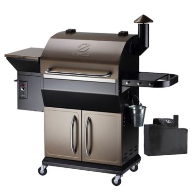 Z Grills 2024 Upgrade Model ZPG-1000D 8 in. 1 BBQ Pellet Grill & Smoker Auto Temperature Control