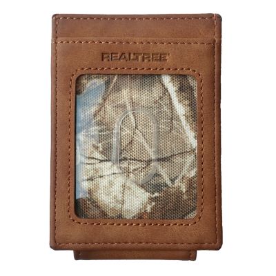 Image showing  Magnetic Money Clip Card Case With Embossed Flag RFID