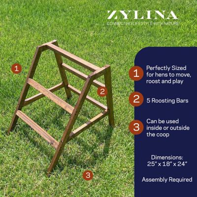 Image showing  Play N Roost Roosting Ladder, Medium Size