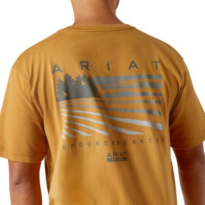 Image showing  Men's Rebar Cotton Strong Groundbreaker Graphic Crew Neck Short-Sleeve T-Shirt