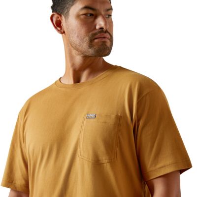 Image showing  Men's Rebar Cotton Strong Groundbreaker Graphic Crew Neck Short-Sleeve T-Shirt
