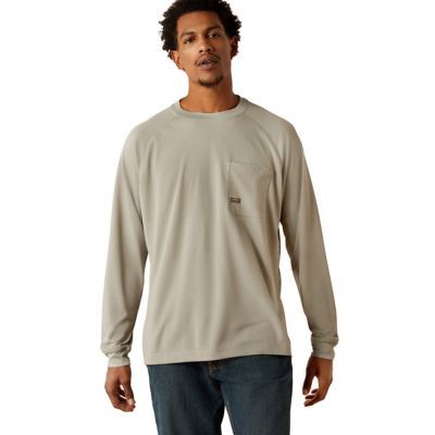 Image showing 1 th Ariat Rebar Heat Fighter Work Hard Long Sleeve T-Shirt