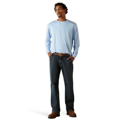 Image showing  Men's Rebar Sunblocker Crew Neck Long-Sleeve T-Shirt