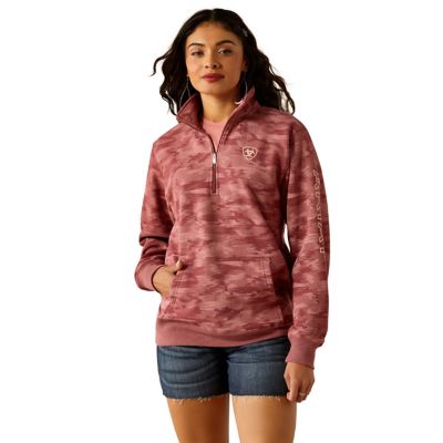 Ariat Women's Logo 1/2 Zip Sweatshirt
