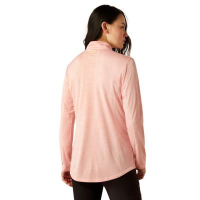 Image showing  Women's Intelligent Cooling System Rebar Evolution 1/2-Zip Long-Sleeve T-Shirt