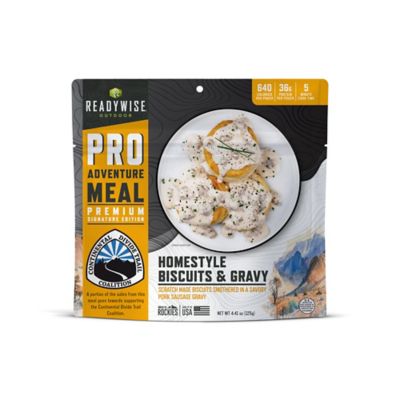 ReadyWise Pro Adventure Meal Homestyle Biscuits & Gravy with Sausage