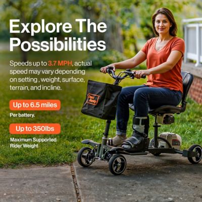 Image showing 5 th SuperHandy Mobility Scooter, TRI-GUT165