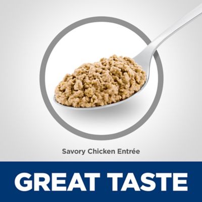 Image showing  Adult Indoor Savory Minced Chicken Wet Cat Food, 5.5 oz. Can