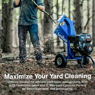 Image showing 5 th Landworks Mini Wood Chipper 7 hp