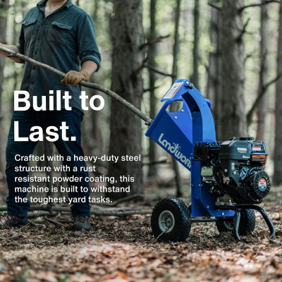 Image showing 6 th Landworks Mini Wood Chipper 7 hp
