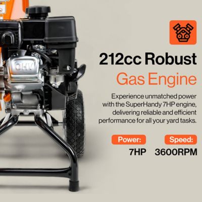 Image showing  Wood Chipper Shredder 7HP