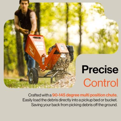 Image showing 5 th SuperHandy Wood Chipper Shredder 7HP