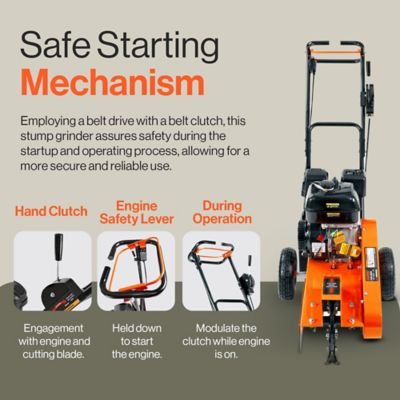 Image showing 6 th SuperHandy Stump Grinder 9HP