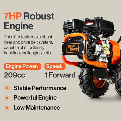 Image showing  Rear Tine Tiller 7HP