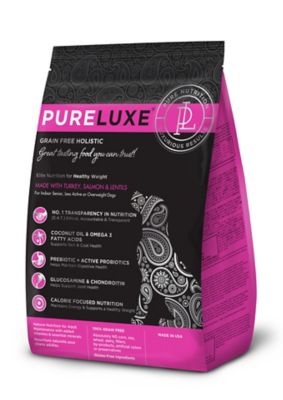 PURELUXE Elite Nutrition Grain Free Holistic Adult/Senior Dog Formula for Maintaining Healthy Weight