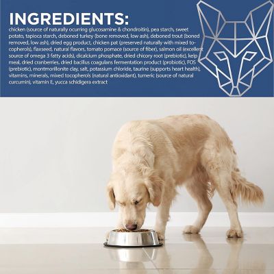 Image showing 5 th PURELUXE STELLAR Holistic Health Special Needs Adult Dog Formula Made with Chicken, Trout & Eggs