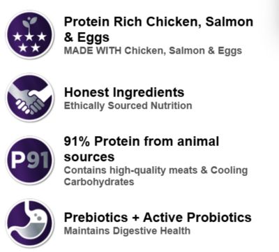 Image showing  Holistic Health Science 91 All Life Stages Chicken, Salmon and Eggs Recipe Dry Dog Food