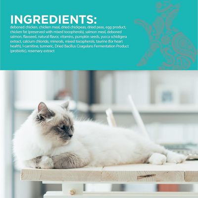 Image showing 5 th PURELUXE Elite Nutrition Grain Free Holistic Kitten Cat Formula Made with Chicken, Chick peas & Salmon